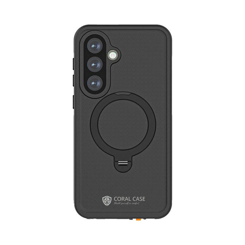 Galaxy S26 Full Body Waterproof Kickstand Case