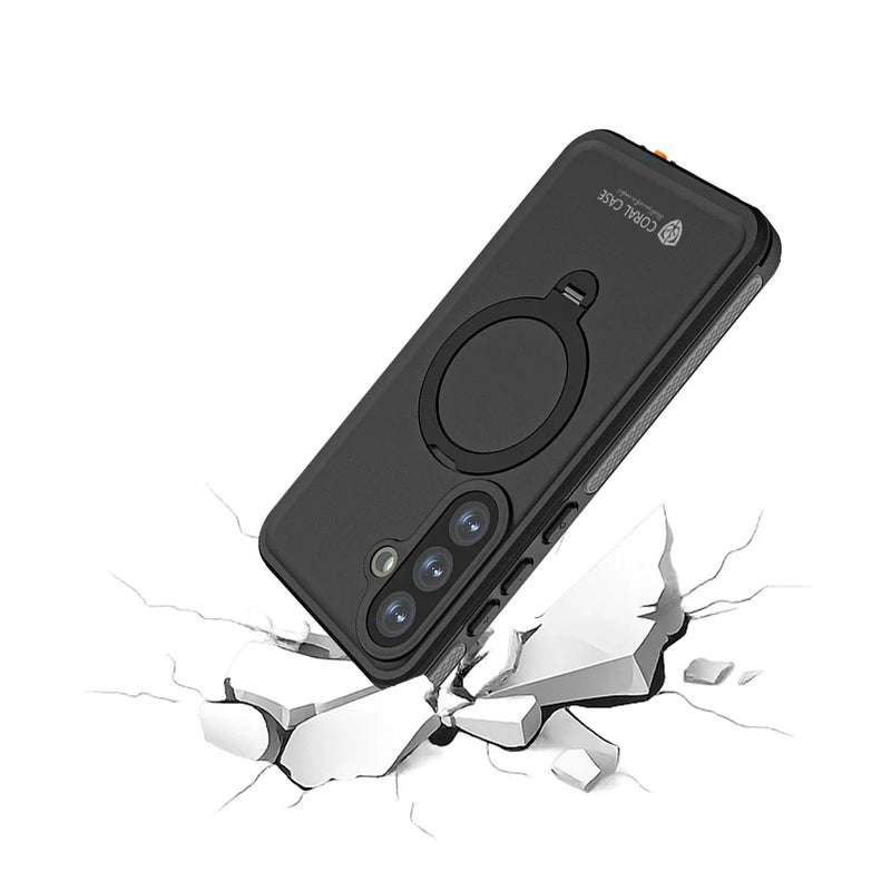 Galaxy S26 Full Body Waterproof Kickstand Case