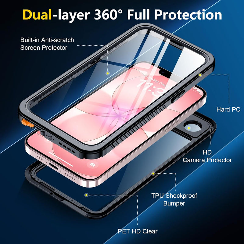 iPhone 17e | Full Body Waterproof Case + MagSafe