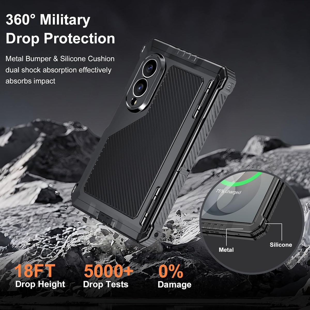 Galaxy Z Fold8 | Heavy Duty Metal Cases