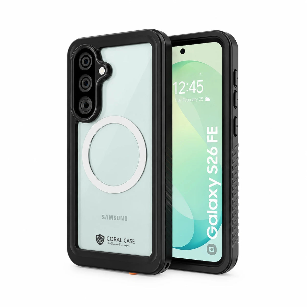 Galaxy S26 FE  Full Body Waterproof Case
