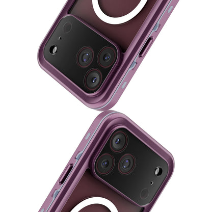 iPhone 18 Pro Max | Full Body Waterproof Burgundy Case