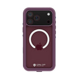 iPhone 18 Pro Max | Full Body Waterproof Burgundy Case