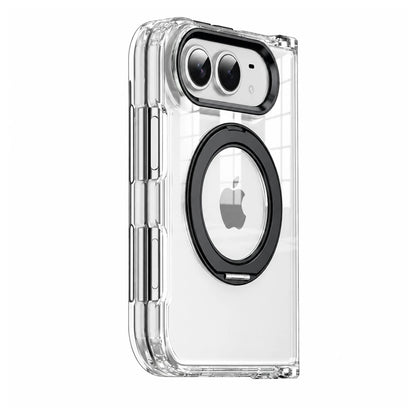 iPhone Duo | Tranasparent MagSafe Cover (Black)