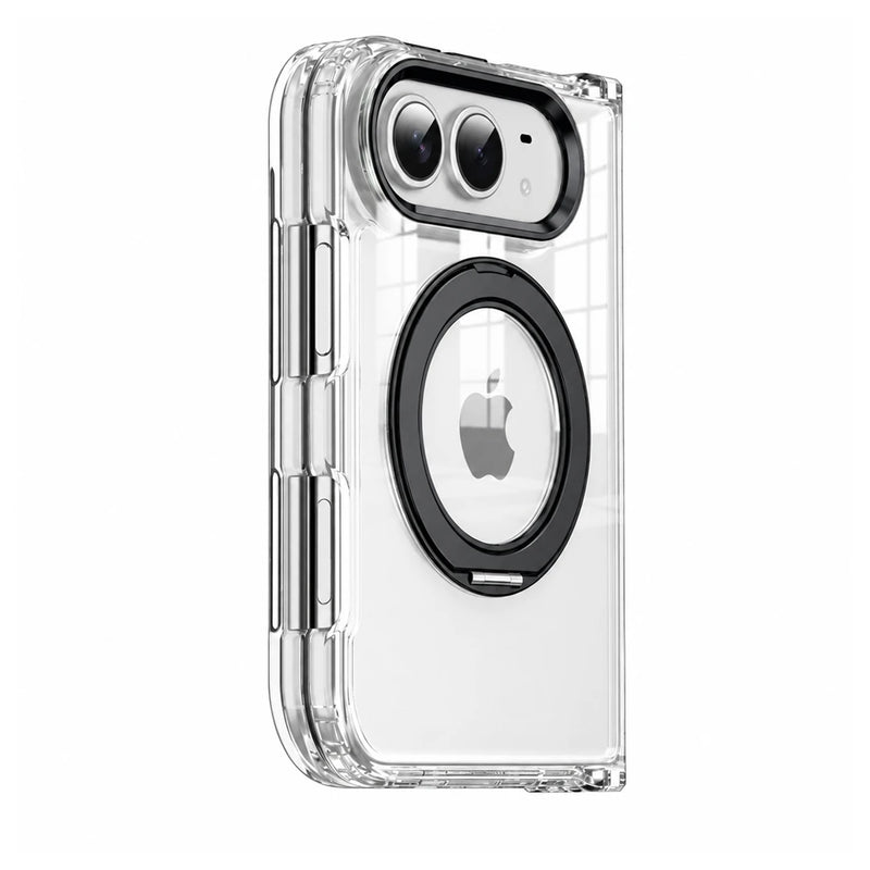 iPhone Duo | Tranasparent MagSafe Cover (Black)
