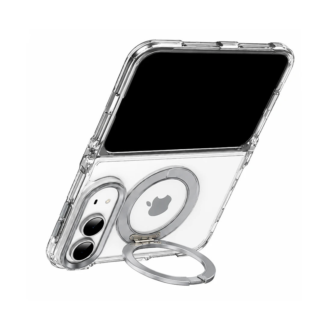 iPhone Duo | Tranasparent MagSafe Cover (Silver)
