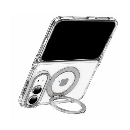 iPhone Duo | Tranasparent MagSafe Cover (Silver)