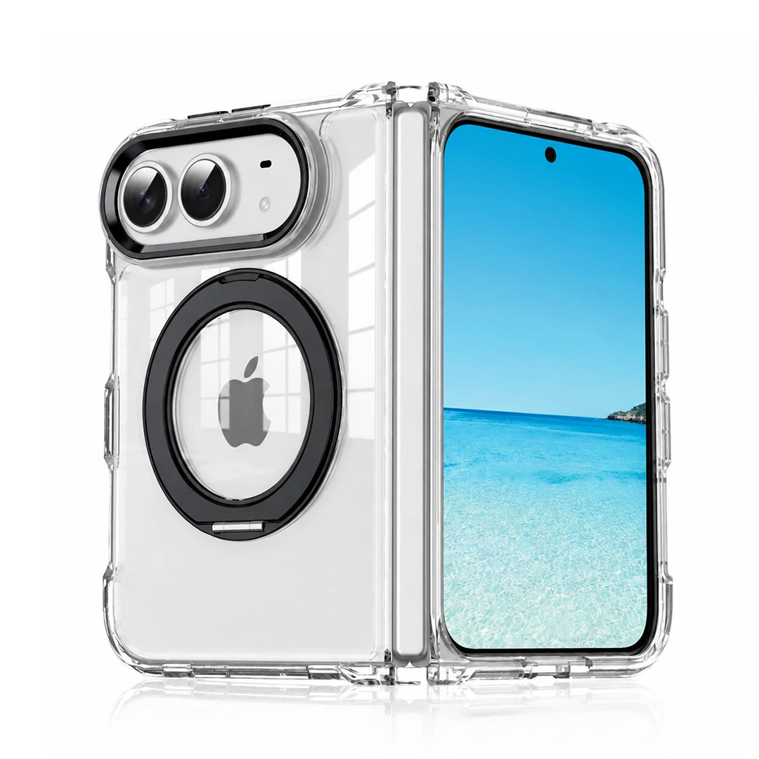 iPhone Duo | Tranasparent MagSafe Cover (Black)
