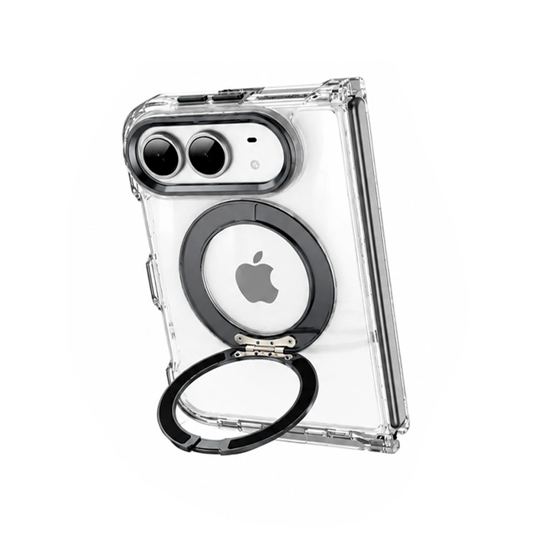 iPhone Duo | Tranasparent MagSafe Cover (Black)