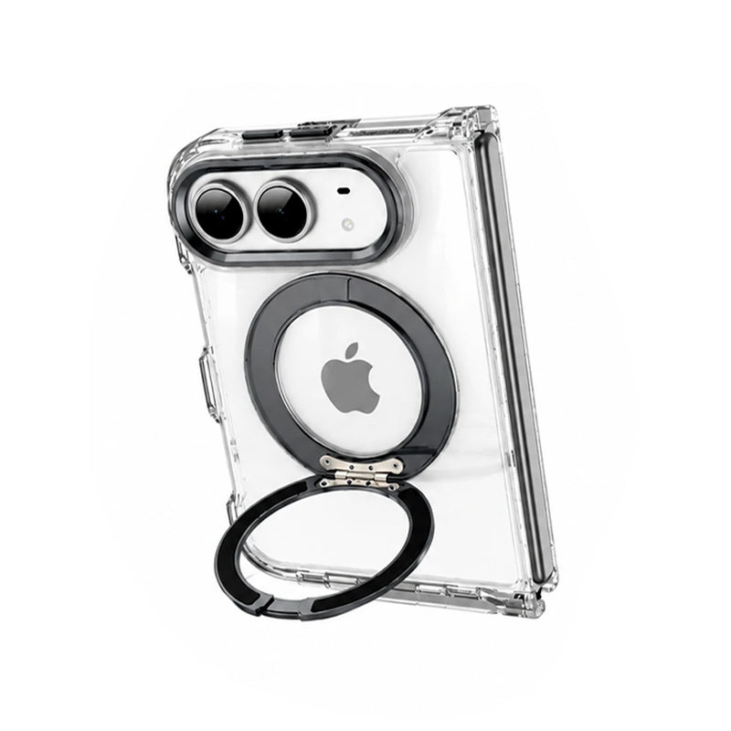 iPhone Duo | Tranasparent MagSafe Cover (Black)
