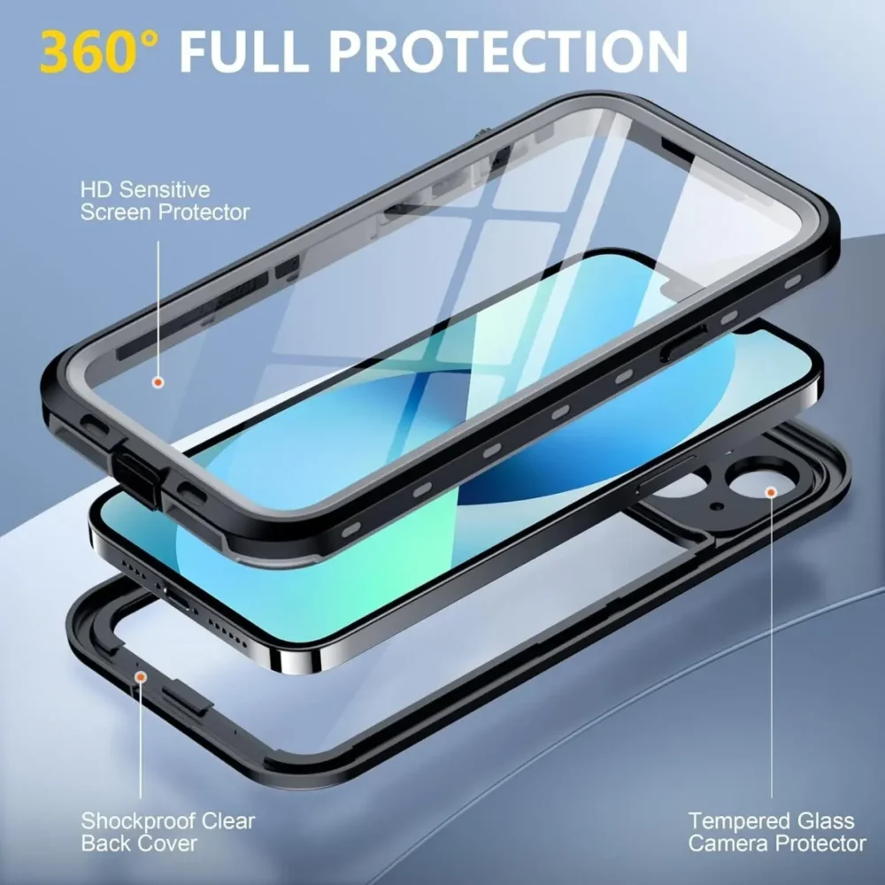 iPhone 13 Mini IP68 Waterproof Shockproof Dustproof Rugged Case - Dessection