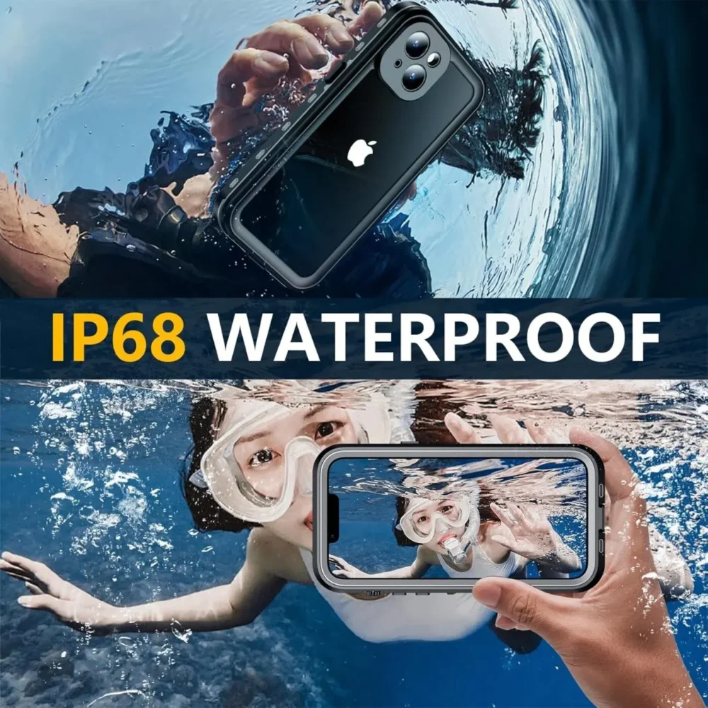 iPhone 13 Mini IP68 Waterproof Shockproof Dustproof Rugged Case - Under Water copy