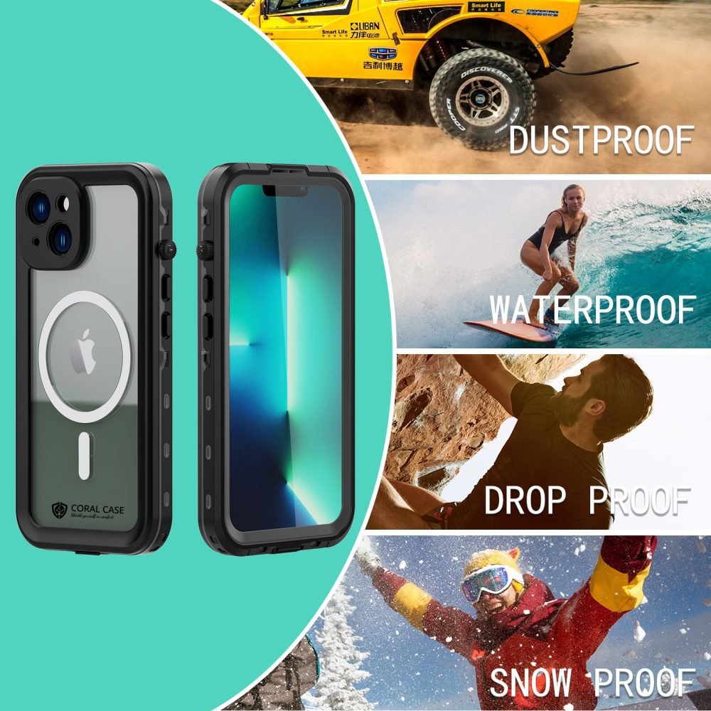 iPhone 14 Plus Waterproof Case by Coral Case