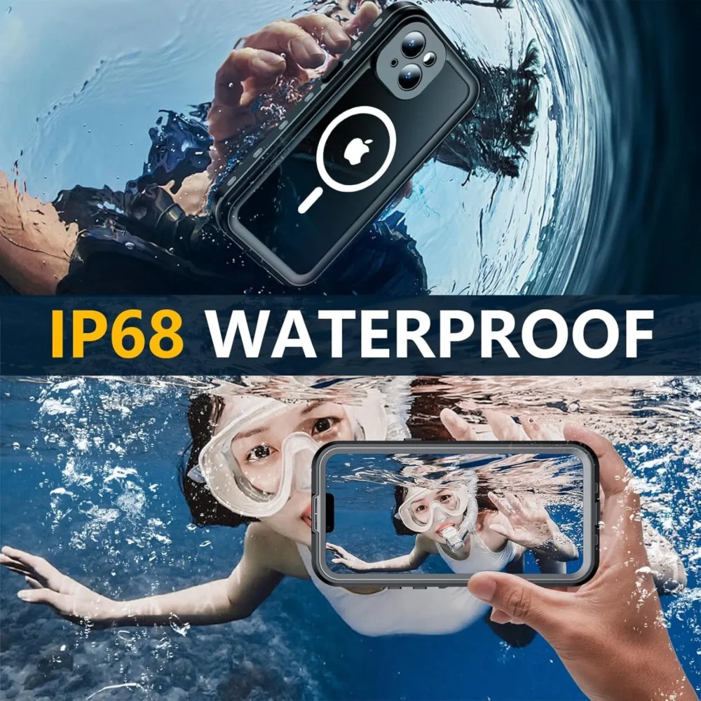 iPhone 15 Plus Waterproof lifeproof Case Water test