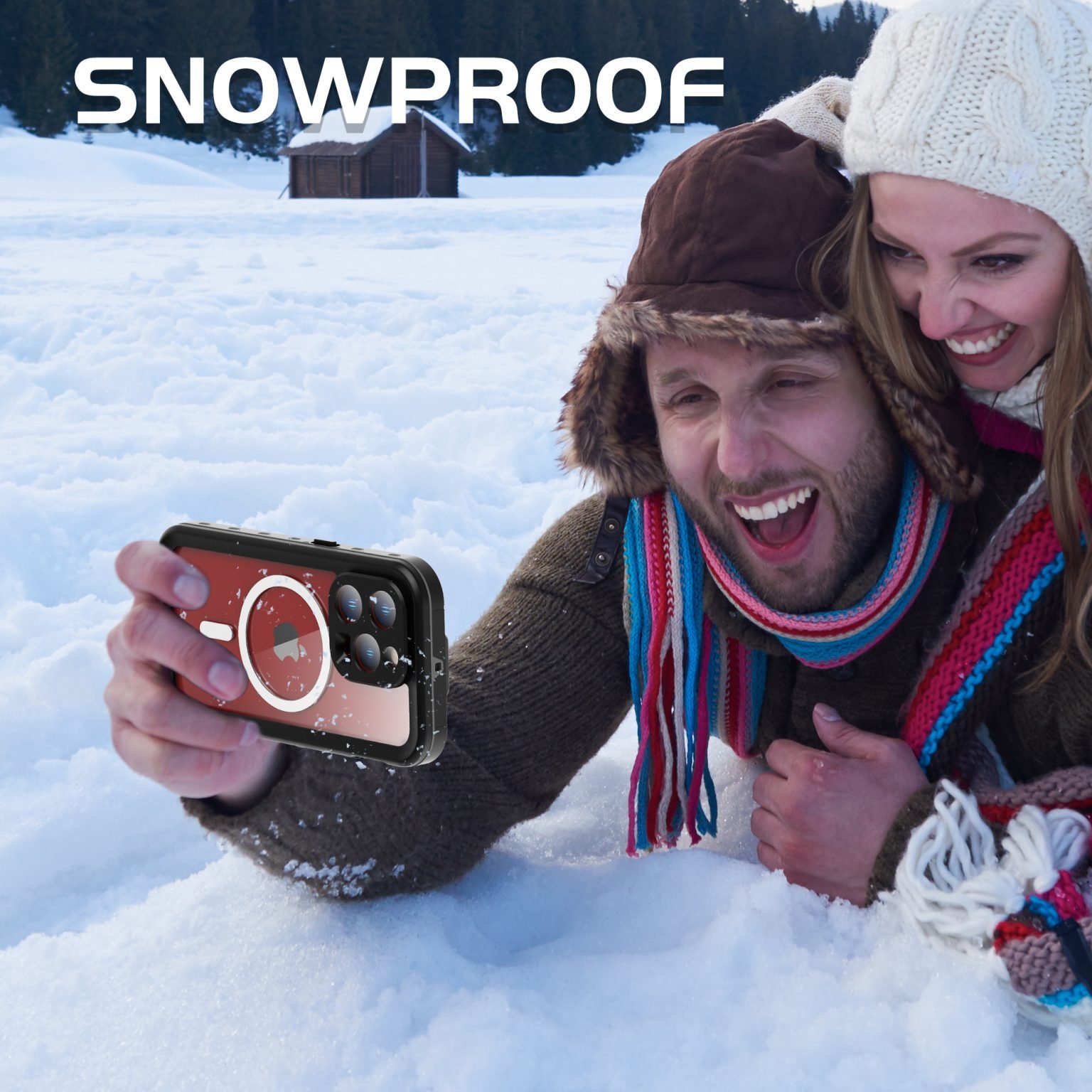 Iphone15 Pro Caseip68 Waterproof Shockproof Dustproof Magnetic Charging Premium Quality 0363