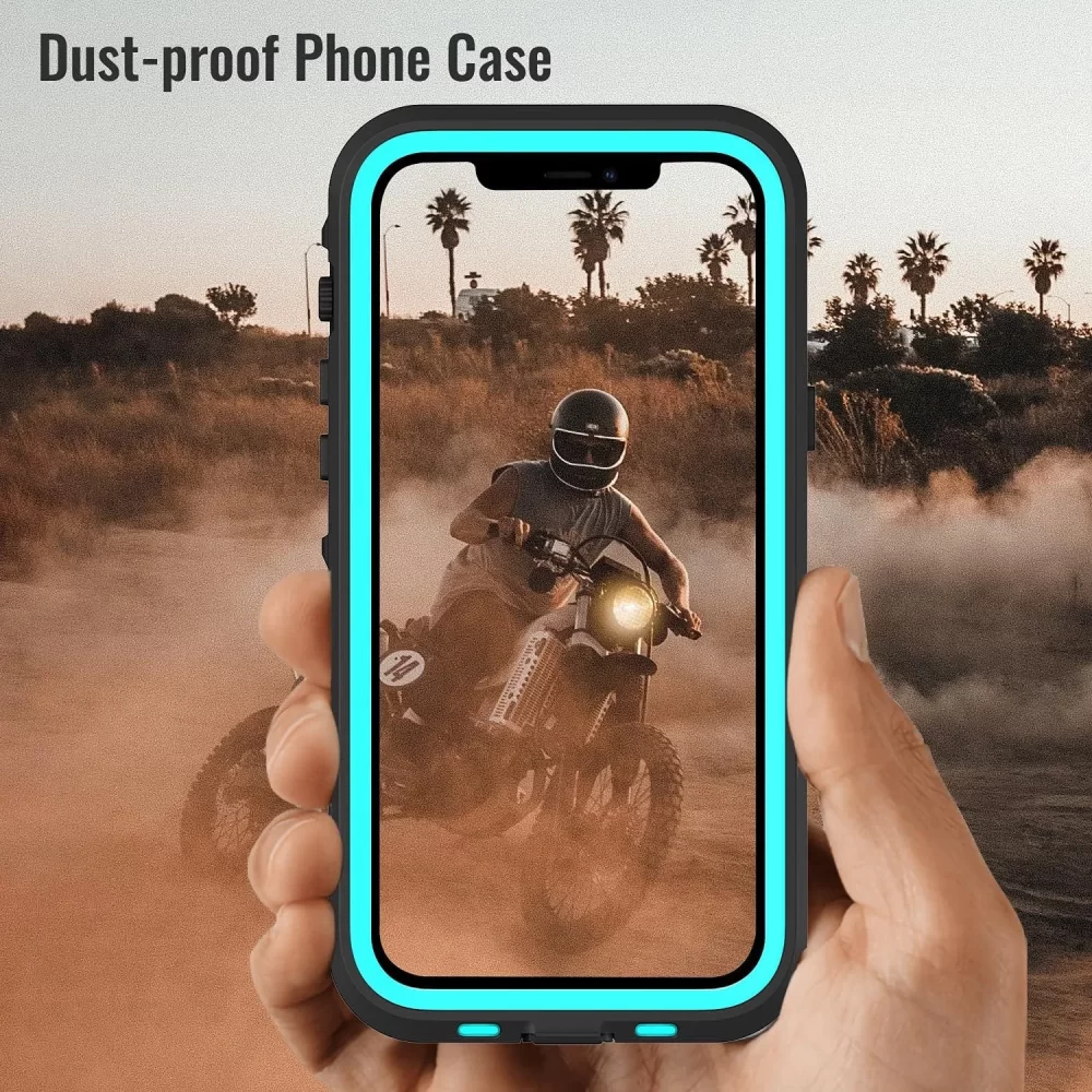 IP68 Waterproof, Shockproof, Dustproof, Drop-proof iPhone 13 Case - Full Body Protection with Built-in Screen Protector - Wireless Magnetic by Coral Case