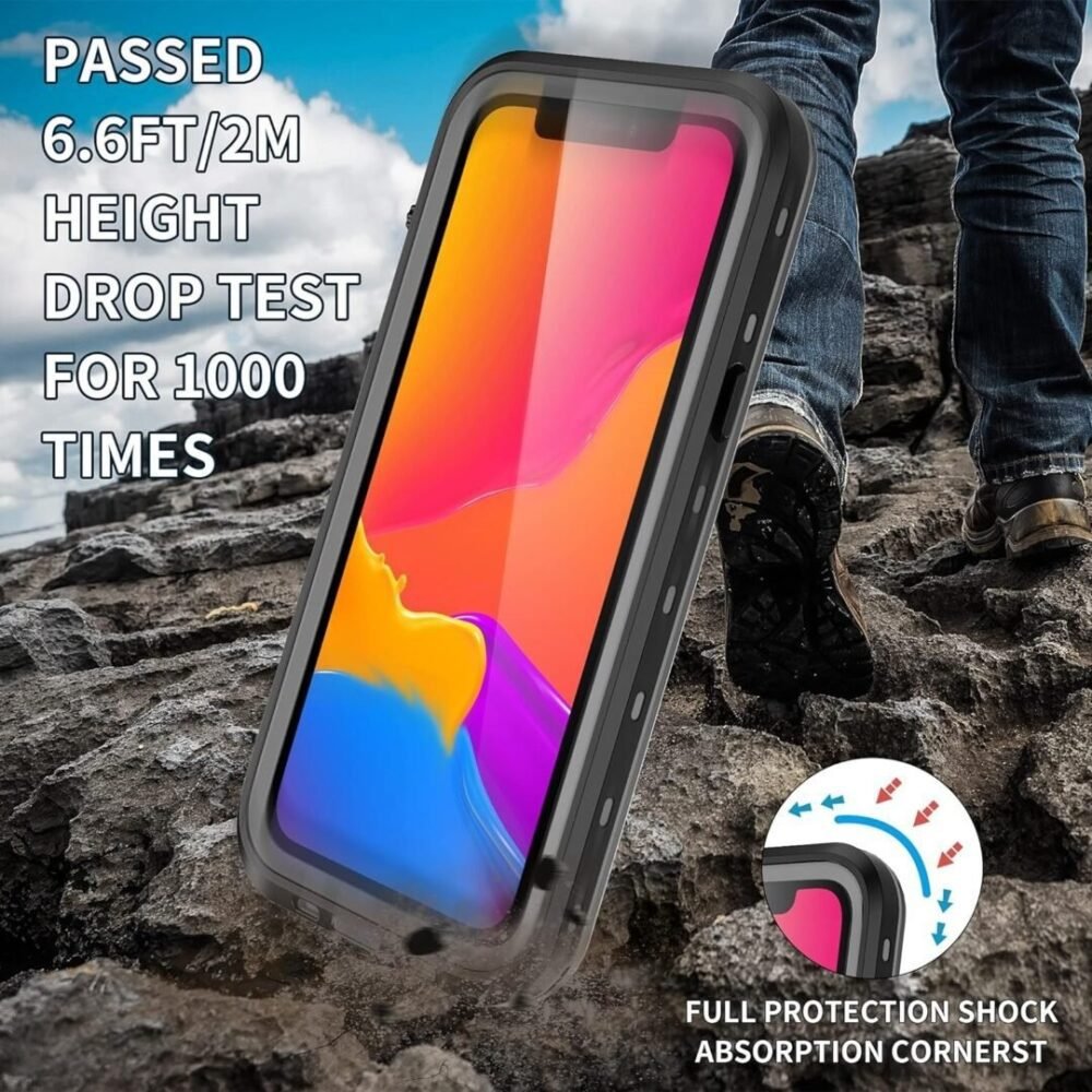 iPhone 12 Pro Max IP68 Waterproof Shockproof Premium Quality Rugged Case