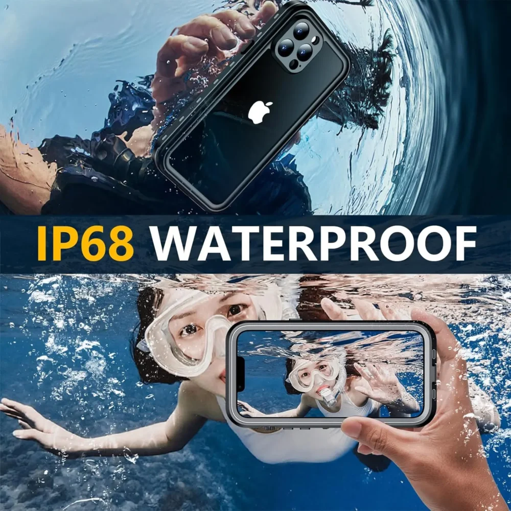 iPhone 12 Pro Max Waterproof Shockproof Dustproof Rugged Case - Under water