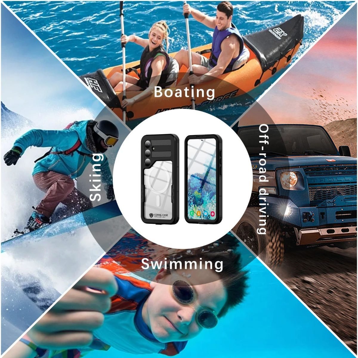 Samsung S24 Plus IP68 Waterproof Case