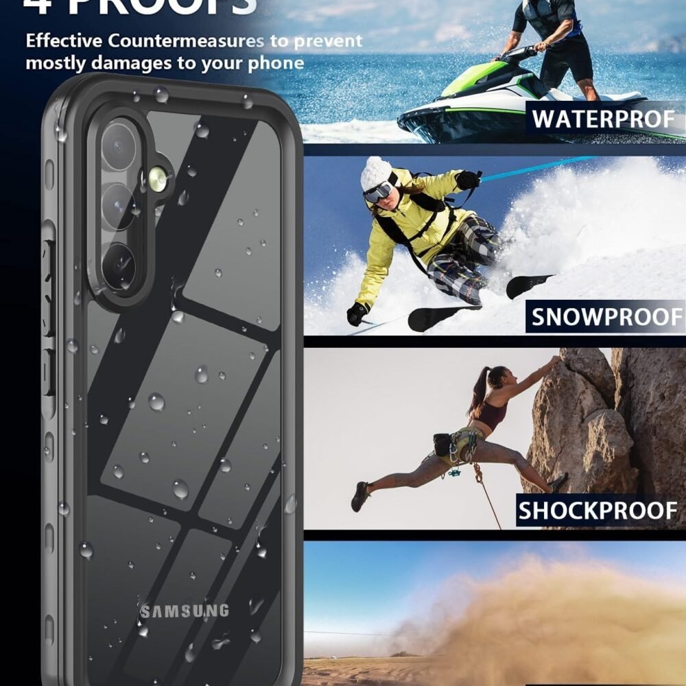 Samsung A55 Lifeproof waterproof shockproof dustproof case (5)