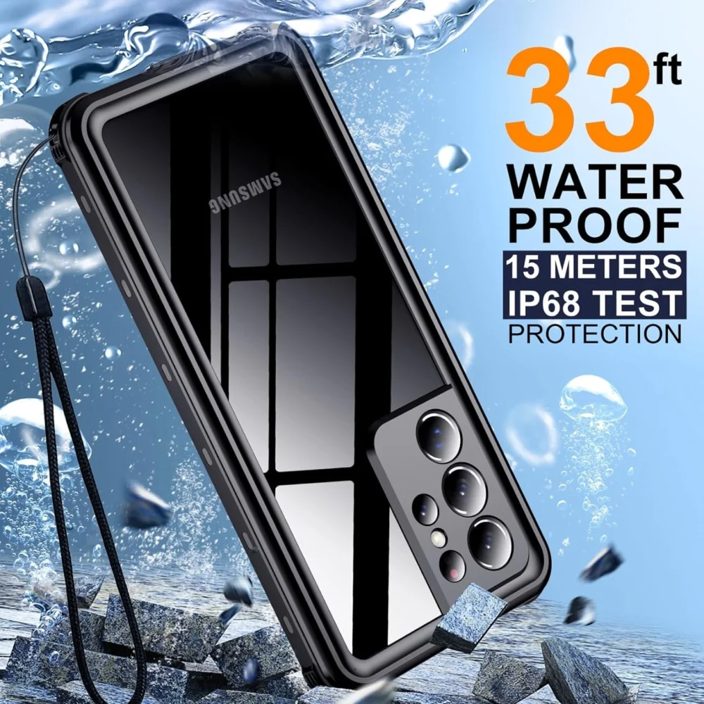 Samsung S21 Ultra Waterproof Lifeproof Case real time picture