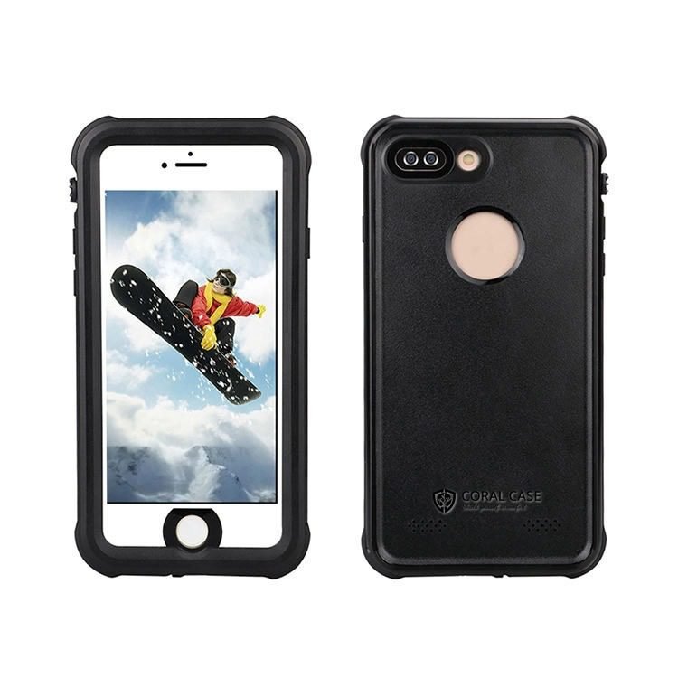 iPhone 8 Plus Waterproof Phone Case skiing