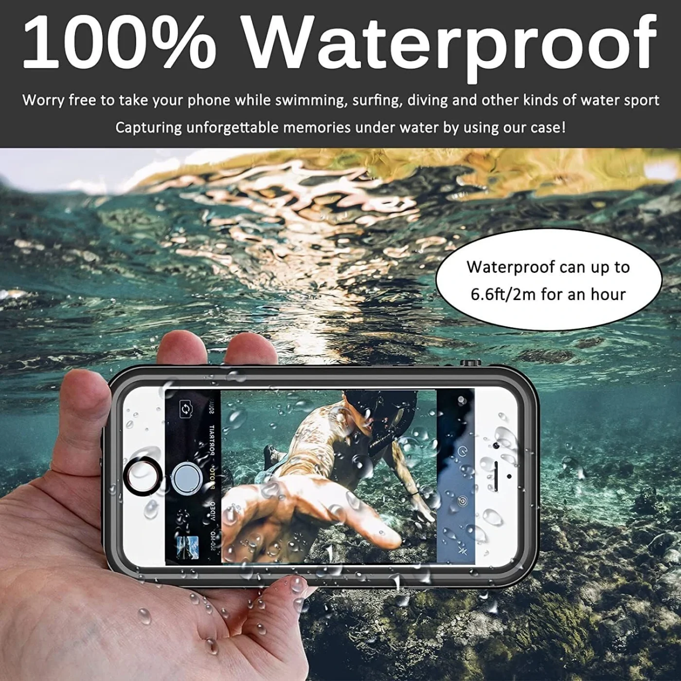 iPhone SE 3rd gen Waterproof Lifeproof Case Water Test