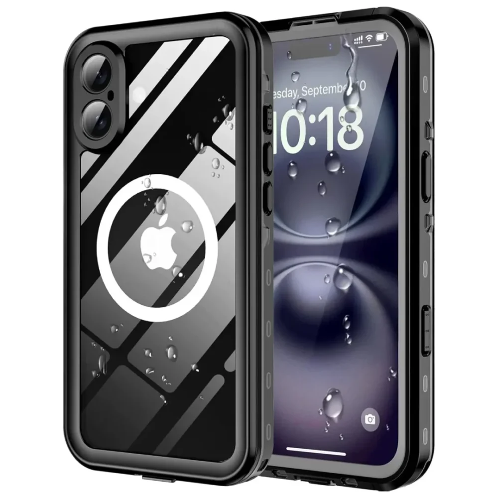 iPhone 16 Plus IP68 Waterproof, Shockproof, Dustproof, Magnetic Charging, Premium Quality Rugged Case