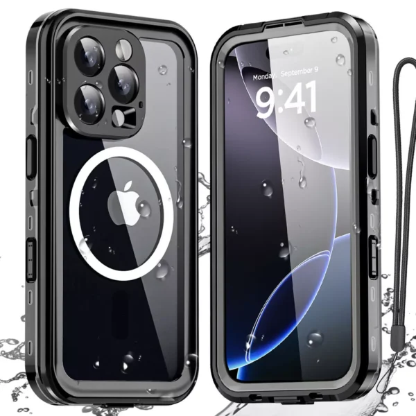 iPhone 16 Pro Full-Body Waterproof, Shockproof Case