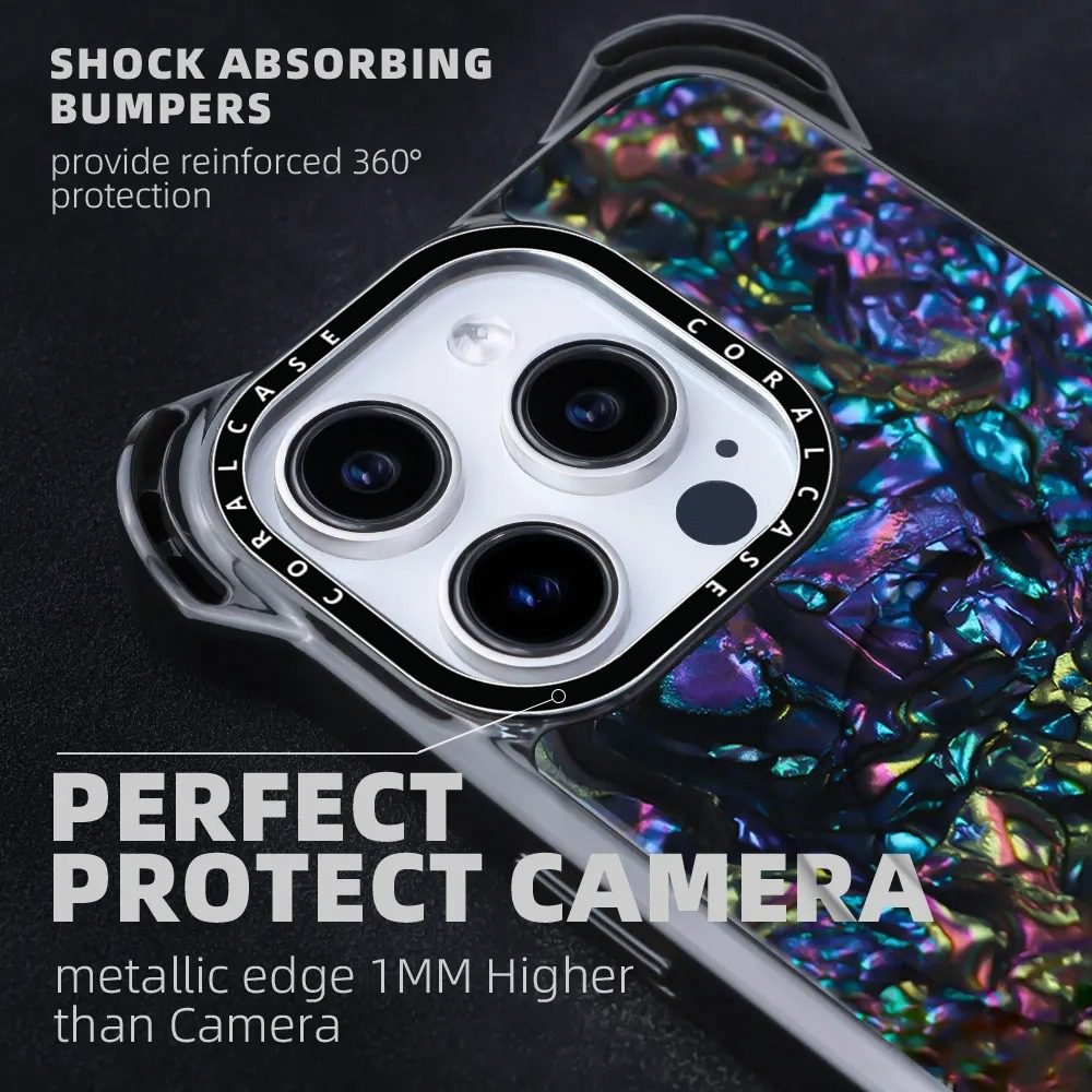 iPhone 16 Pro Abalone Shell MagSafe Compatible 7.5M Shockproof Dropproof case