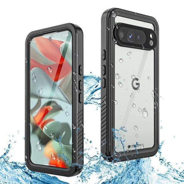 Google Pixel 9 Pro IP68 Waterproof Shockproof Lifeproof Rugged Case