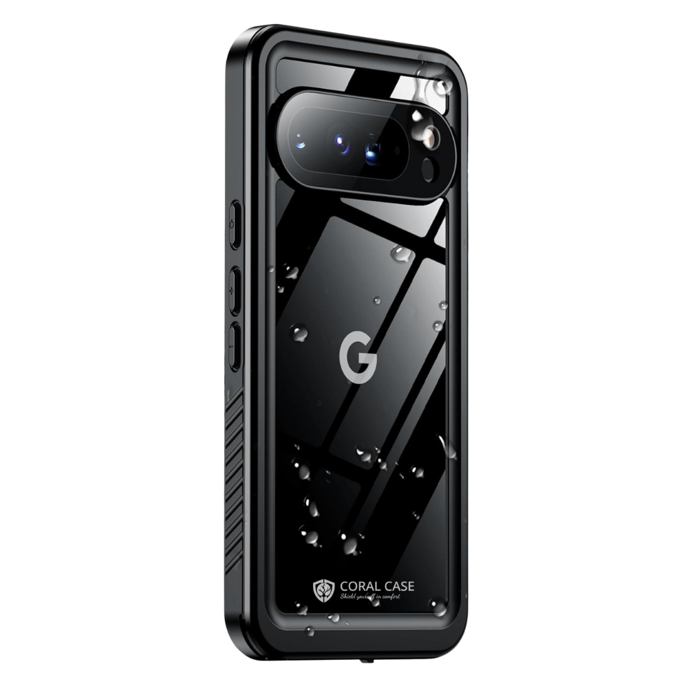 Google Pixel 9 Pro Waterproof Shockproof Lifeproof Full Body Case Rear View