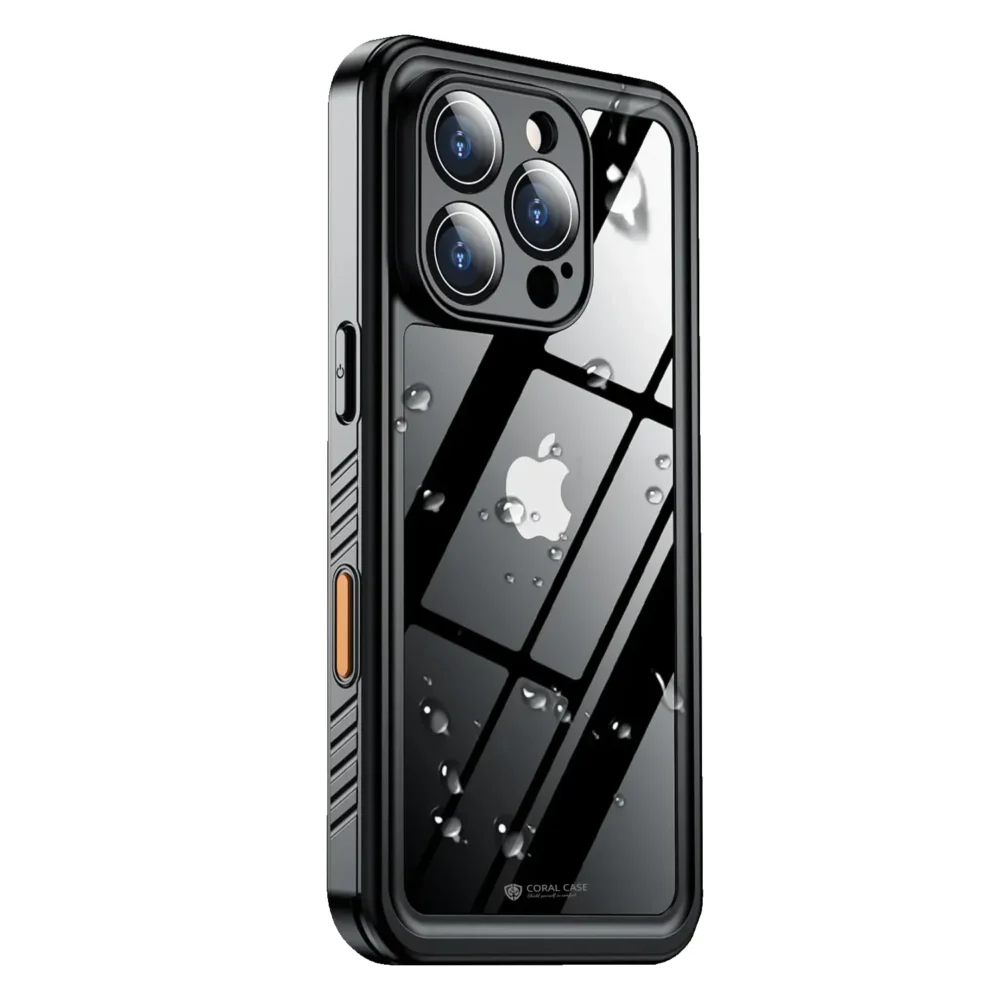 iPhone 16 Pro Max Waterproof Full body lifeproof clear Case