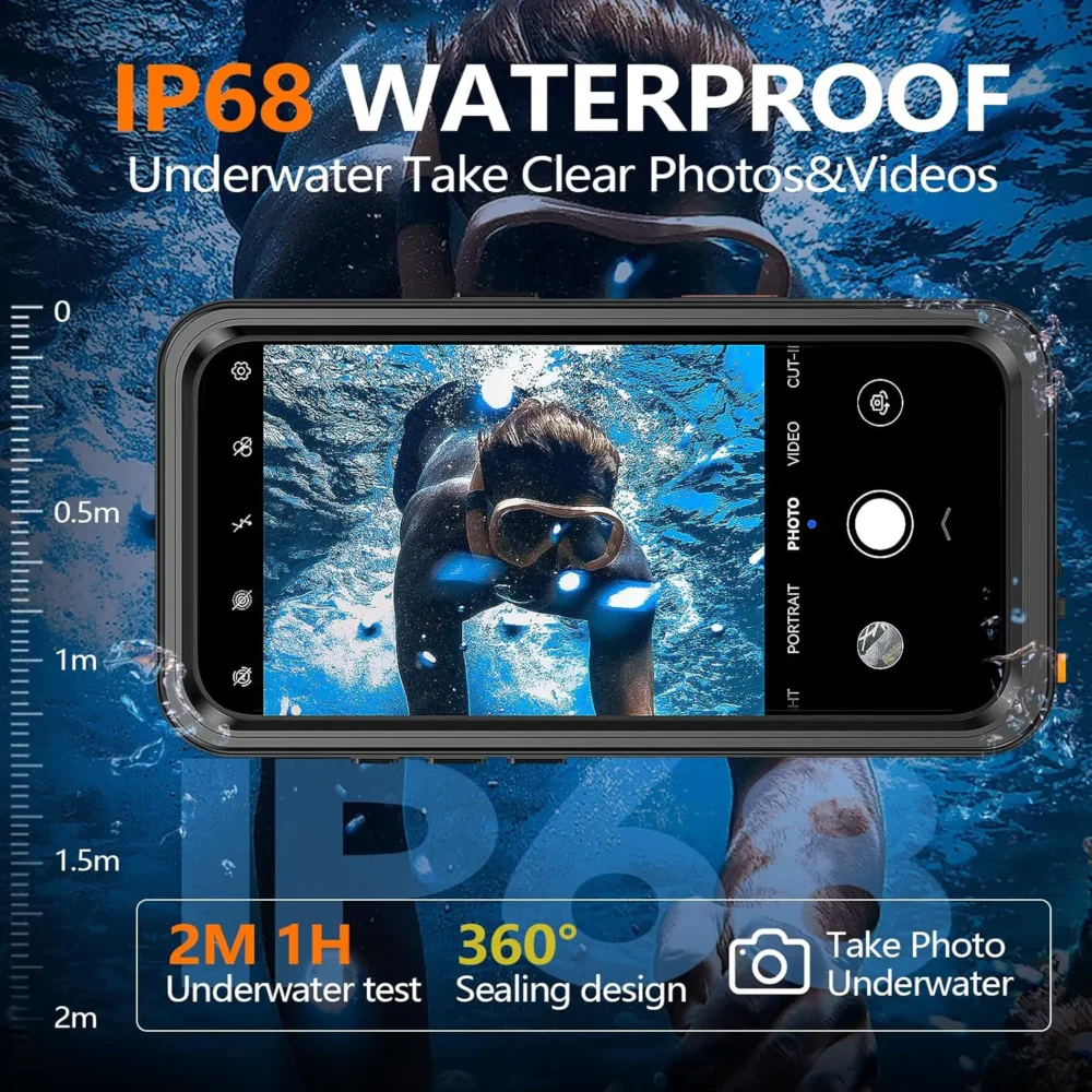 iPhone 16 Pro Waterproof Lifeproof Dustproof magsafe Unterwater image