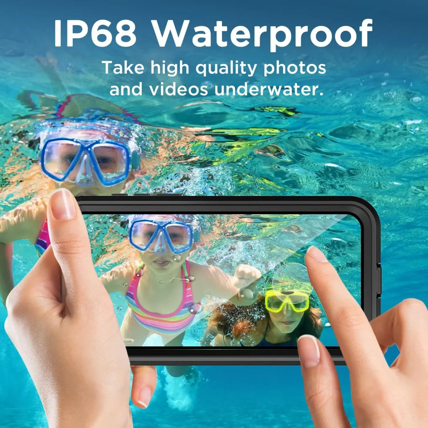 Samsung Galaxy S25 Full Body Waterproof Shockproof Lifeproof MagSafe Case - Underwater Photography